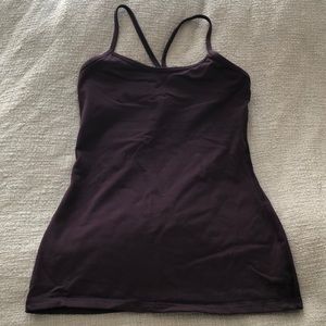 Lululemon tank with built in bra